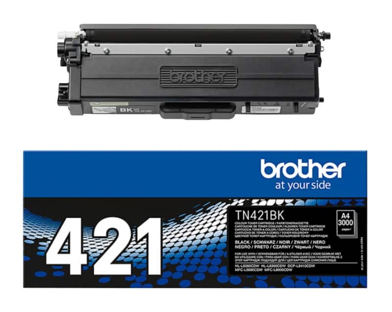 Brother TN-421BK Origineel Tonercartridge Zwart