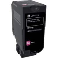 Toner Lexmark D'origine 74C2SME Magenta