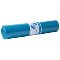 DEISS Premium Zwaar gebruik Vuilniszakken 120 l Blauw PE (polyethyleen) 70 Micron 25 Stuks