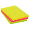 Office Depot Extra Super Sticky Notes 101 x 150 mm Kleurenassortiment 3 blokken à 90 Vellen