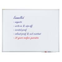 Franken Wandmontage Magnetisch Whiteboard Emaille Valueline 240 x 120 cm