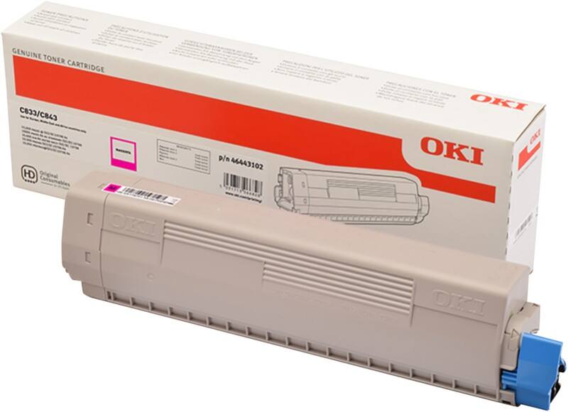 Toner 46443102 D'origine OKI Magenta