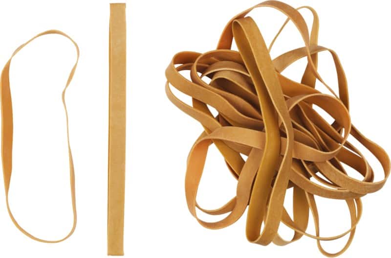 Viking Elastieken 180 x 12 mm Ø 120 mm Bruin 500 g