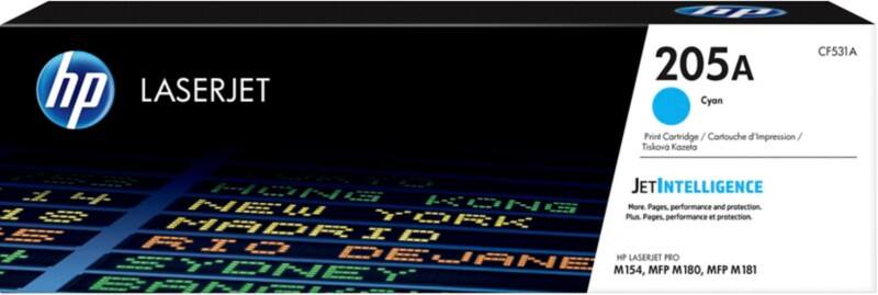 HP 205A originele tonercartridge CF531A cyaan