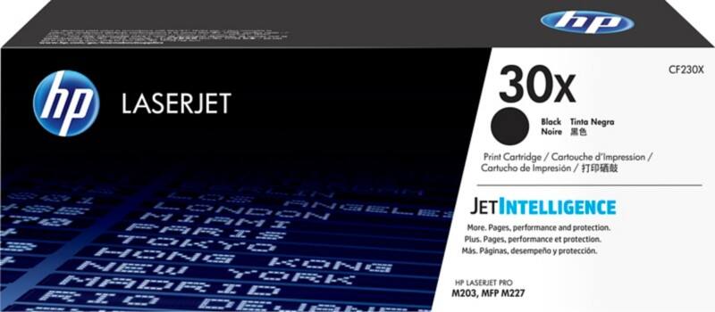 HP Origineel Tonercartridge CF230XC Zwart