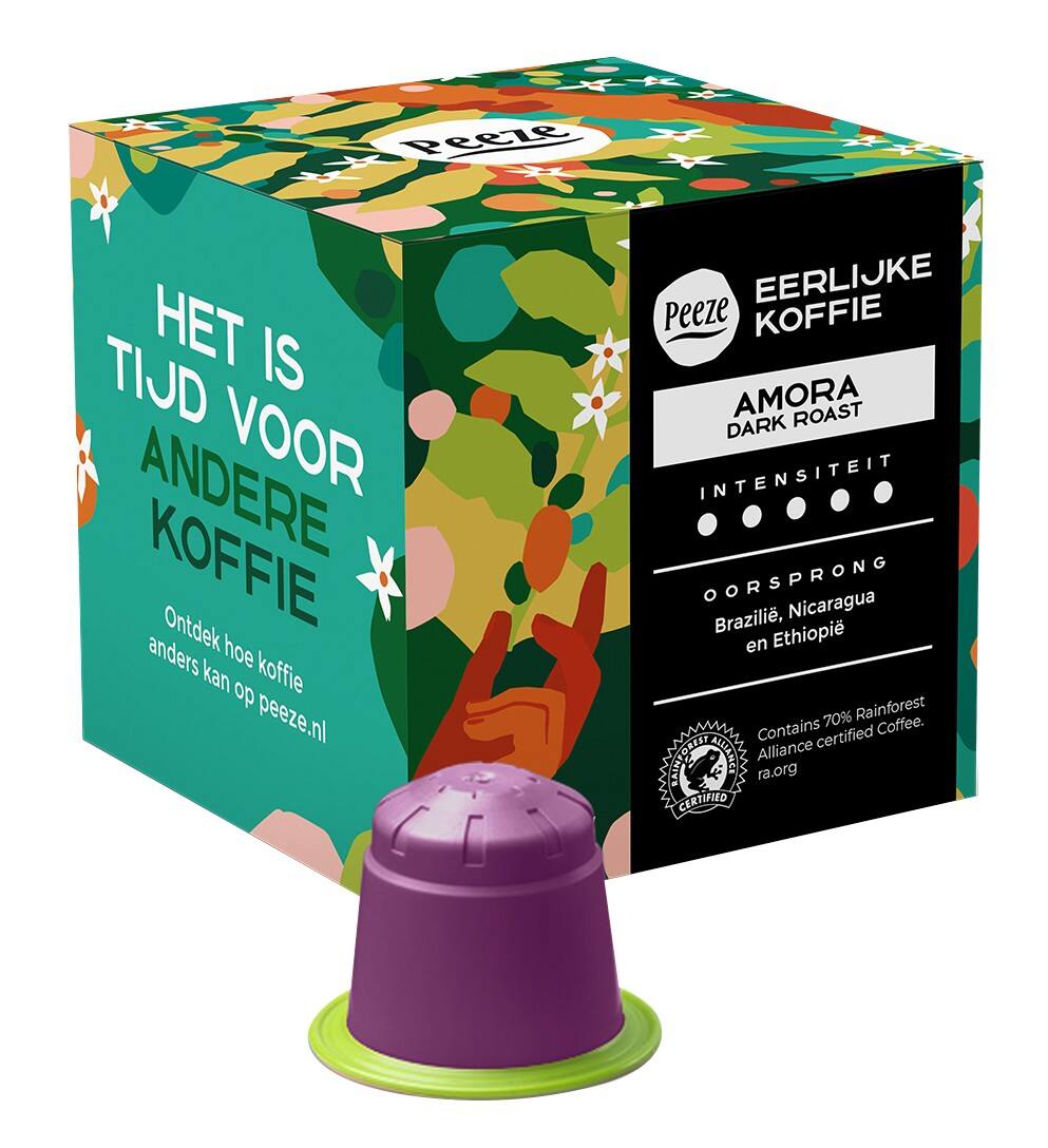 PEEZE Espresso Ottimo Koffiecups 10 Stuks à 9 g