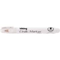 Niceday CM2.4 Krijtmarker Medium Ronde Punt Wit