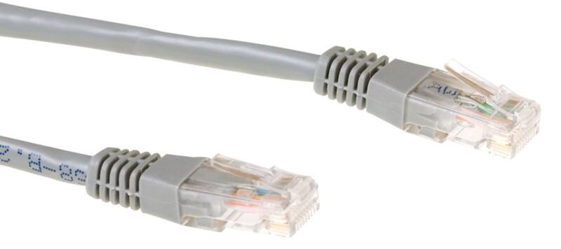 ewent CAT6-netwerkkabel RJ45 (8P8C) Male RJ45 (8P8C) Male 5 m Grijs