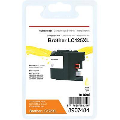 Viking LC125XLY compatibele Brother inktcartridge geel