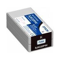 Epson inktcartridge origineel SJIC22P(K) zwart 32,6 ml