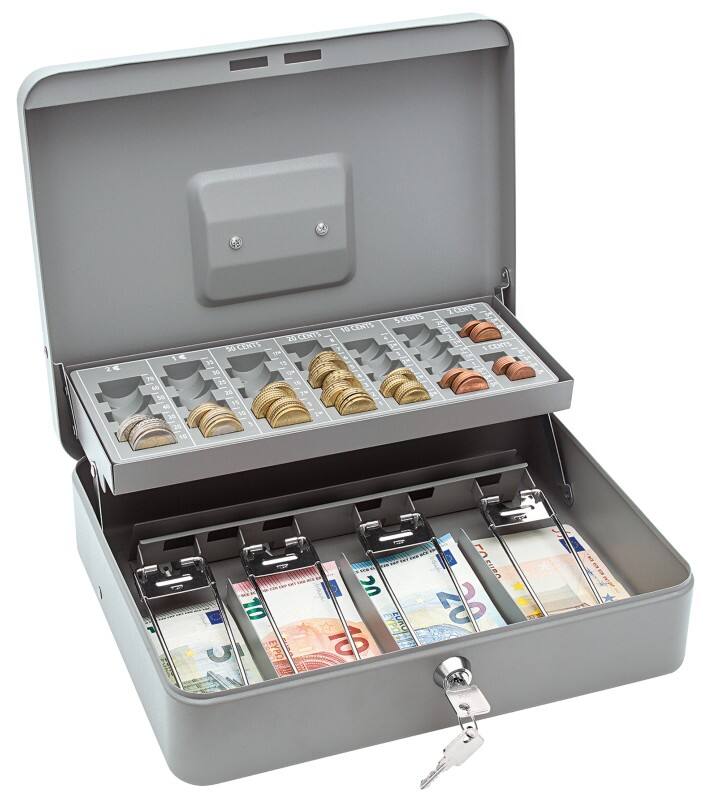 Caisse WEDO Standard Plus 12 300 x 240 x 90 mm Gris