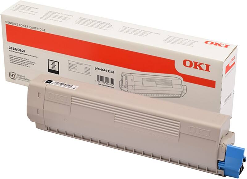 Toner OKI D'origine 46443104 Noir