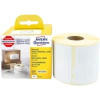 Étiquettes d'adresse Avery LW S0722430 / 99014 Dymo Compatibles Autocollantes Blanc 54 x 101 mm