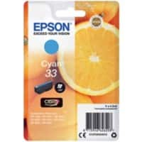 Cartouche jet d'encre Epson 33 D'origine C13T33424012 Cyan