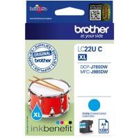 Brother LC22UC Origineel Inktcartridge Cyaan