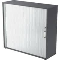 Armoire de classement Hammerbacher 3FH Graphite 1200 x 400 x 1100 mm